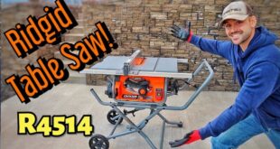 Ridgid Portable Table Saw Review: Cutting Through The Competition