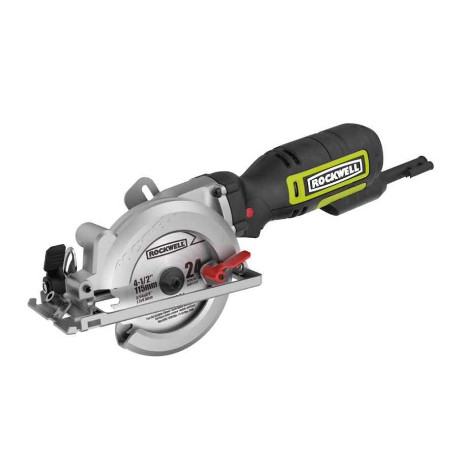 Rockwell RKK -/” Compact Circular Saw,  amps, 300 rpm