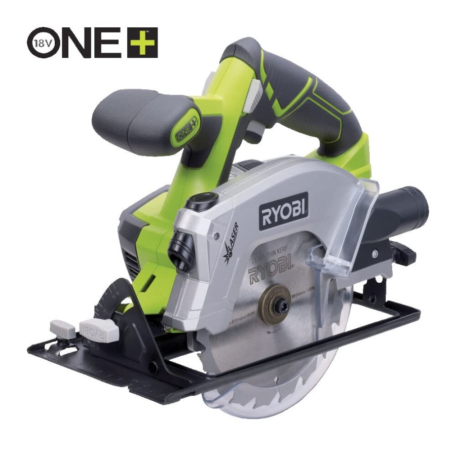 RYOBI - Combination  Tools V ONE+: Drill Driver + Jigsaw + Circular Saw  + LED Lamp - Carry Case with   and  Ah Batteries and  Quick Charger -