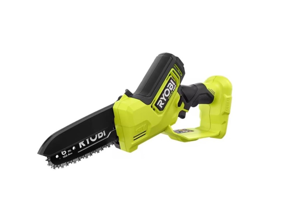 ryobi-one-hp-v-p-brushless-compact-pruning-mini-chainsaw-with-inch-chain-tool-only Ryobi Mini Saw Review: Maneuverable Power for Small Cutting Jobs picture