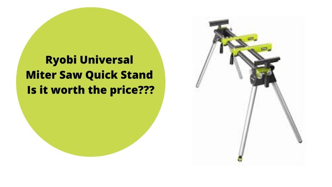 Ryobi Universal Miter Saw Stand Unboxing and Review