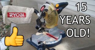 Old Ryobi Miter Saw Review: Still Usable In 2024?