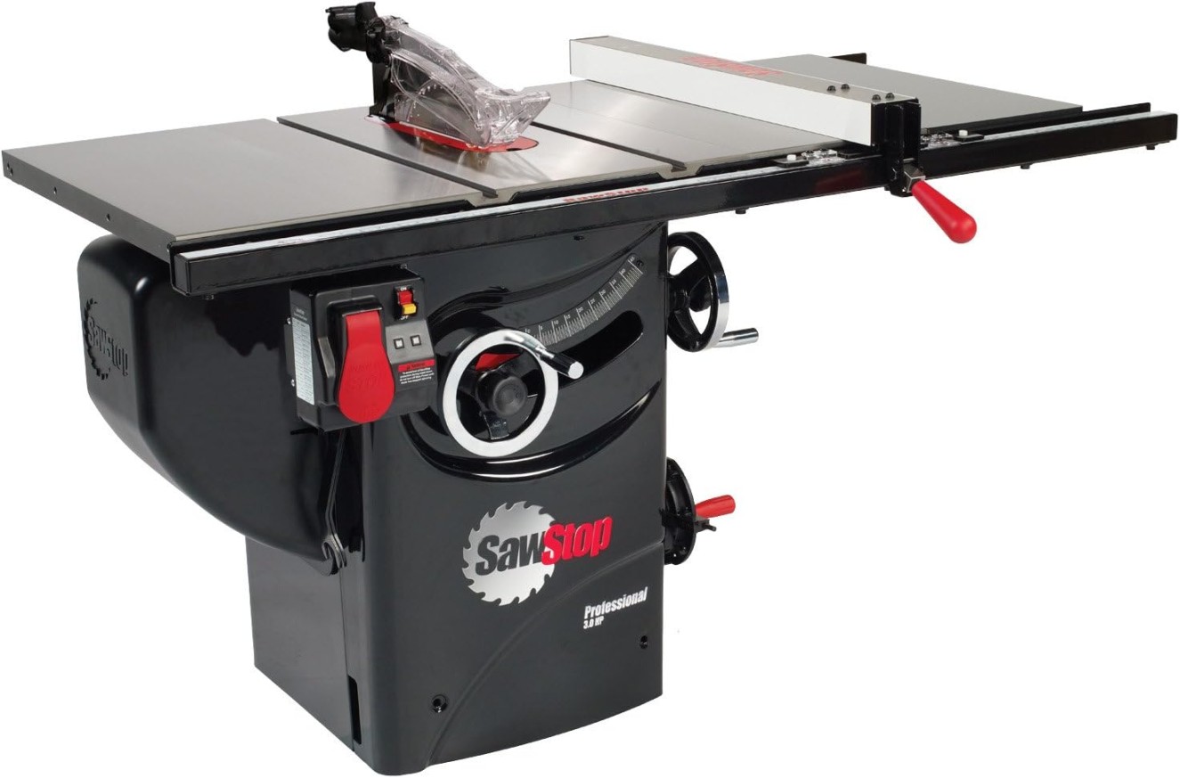 SawStop -Inch Professional Cabinet Saw, -HP