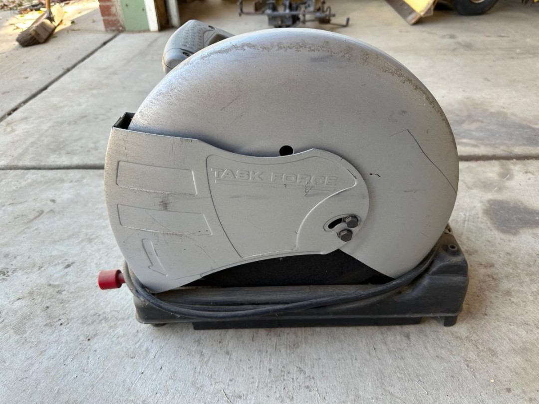 TASK FORCE ” ABRASIVE CHOP SAW AND POWR-KRAFT /” DUAL SPEED