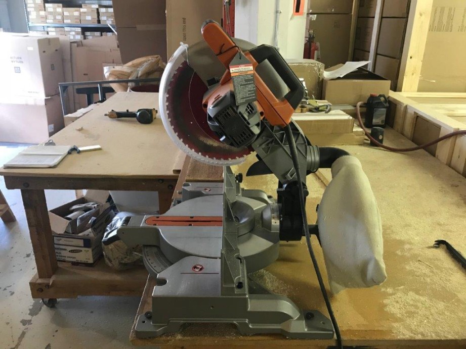 Used Ridgid R Saw, -Inch Compound Miter with Laser – Coast