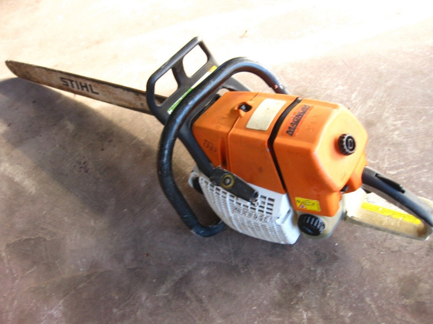 Used STIHL MS  Chainsaw needs chain MS Chain Saw STIHL saw