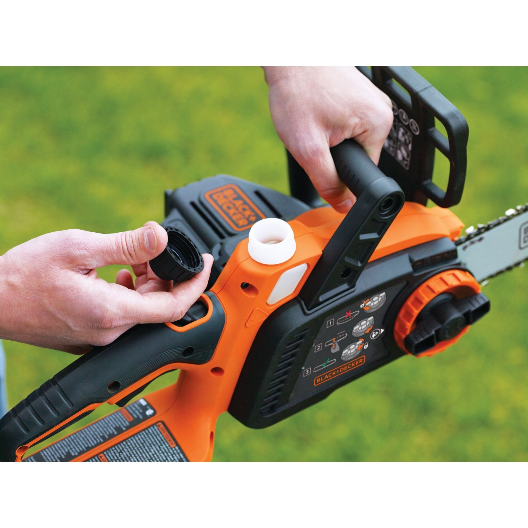 V MAX Cordless Chainsaw Kit, -Inch  BLACK+DECKER