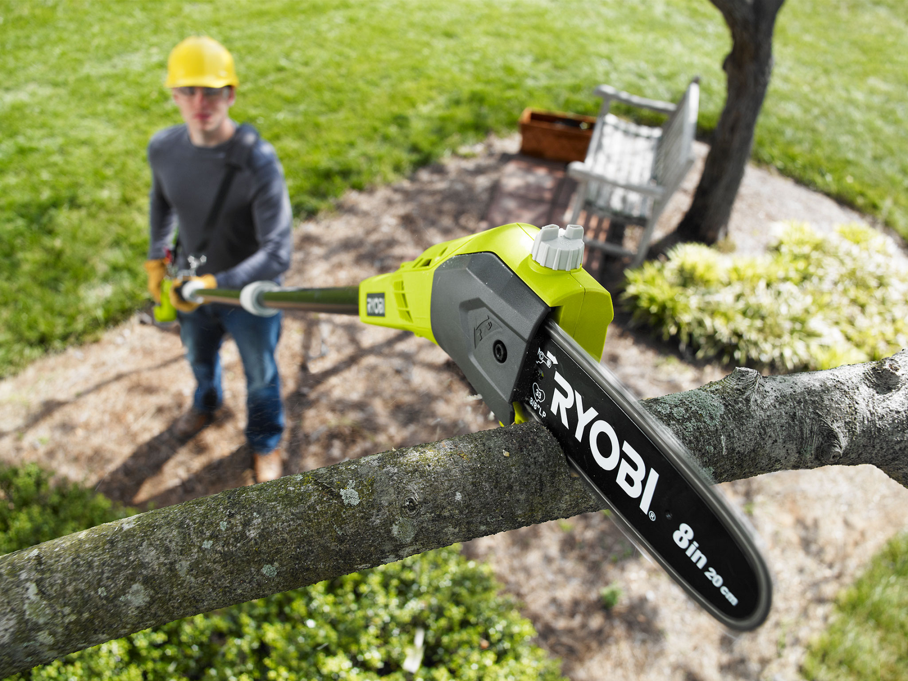 V ONE+ " POLE SAW KIT - RYOBI Tools