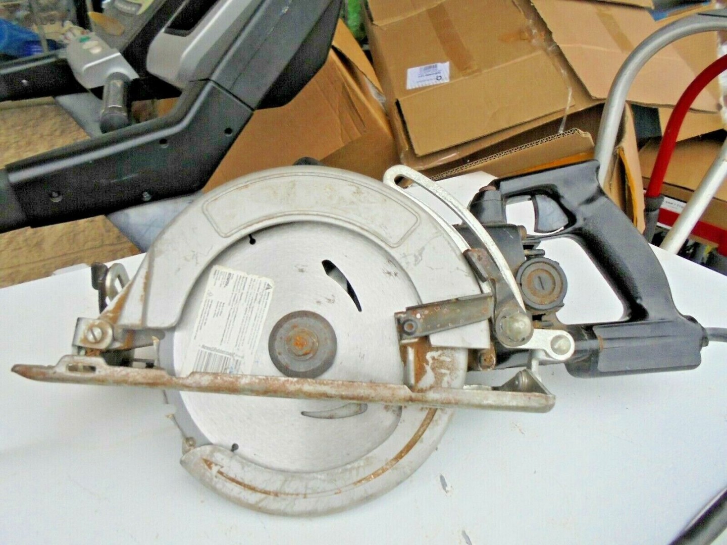 VINTAGE CRAFTSMAN INDUSTRIAL WORM DRIVE SAW  /" MODEL