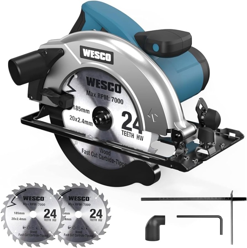 Wesco Circular Saw,  W Hand Circular Saw with T/T  mm