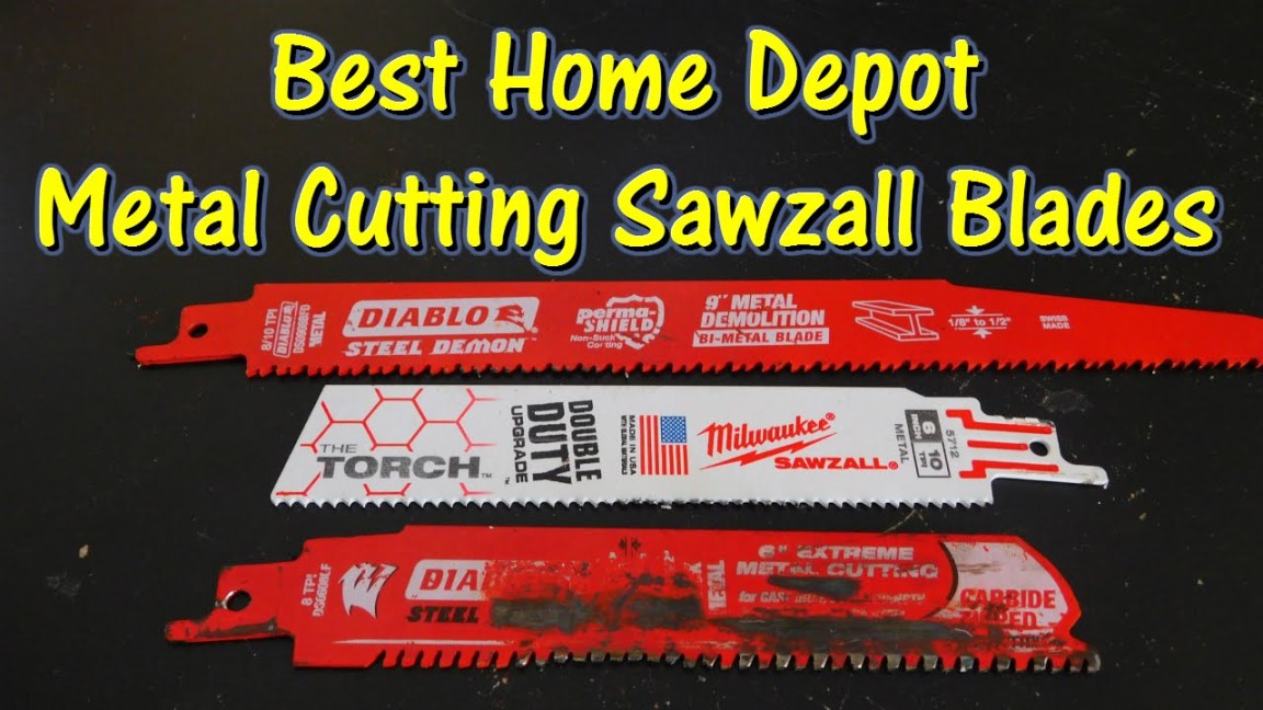 What is the Best Metal Sawzall Blade from Home Depot? @GettinJunkDone