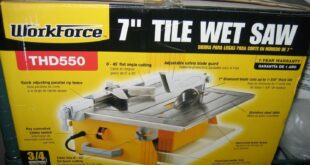 Workforce Tile Saw Review: Cutting Through The Competition