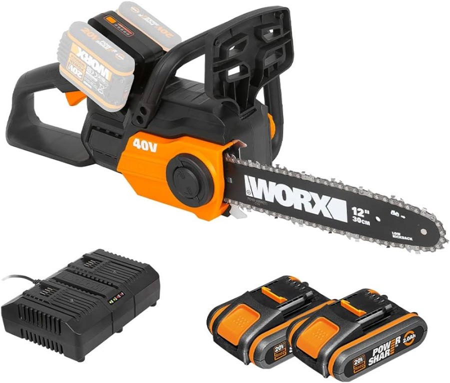 Worx Chainsaw Battery-Powered : Amazon